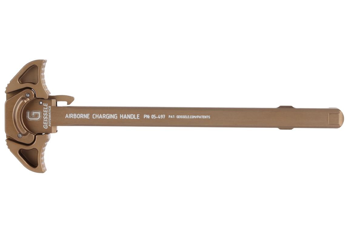 Geissele Automatics Airborne Charging Handle - Desert Dirt Color-Open Box
